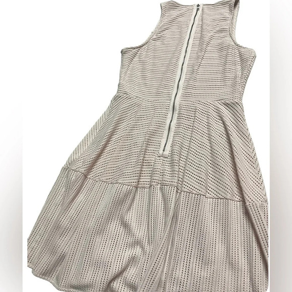 BCBGMAXAZRIA Cassandra Lace Fit & Flare Dress in dusty rose, size Medium - Picture 2 of 6